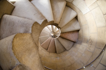 old spiral staircase © Tony