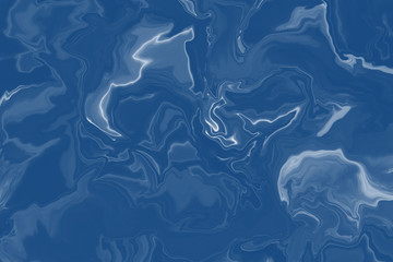 Blue marble texture made in the color of the year 2020
