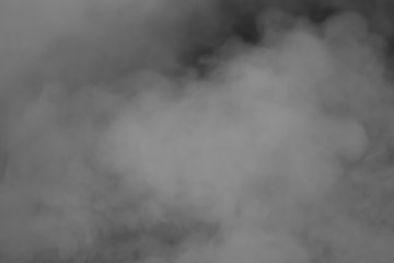 abstract background smoke curves and wave on black background