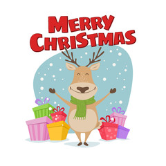 Merry Christmas illustration