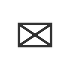 Icon for not available symbol, Stock Vector illustration isolated on white background.