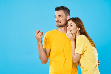 Fototapeta premium happy young couple