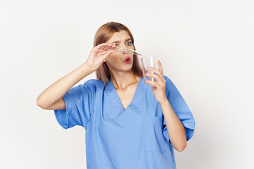 woman with headache