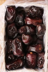 Delicious Arab dates in a package macro