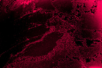 Abstract ice textured background in red