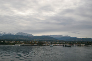 port angeles washington skyline