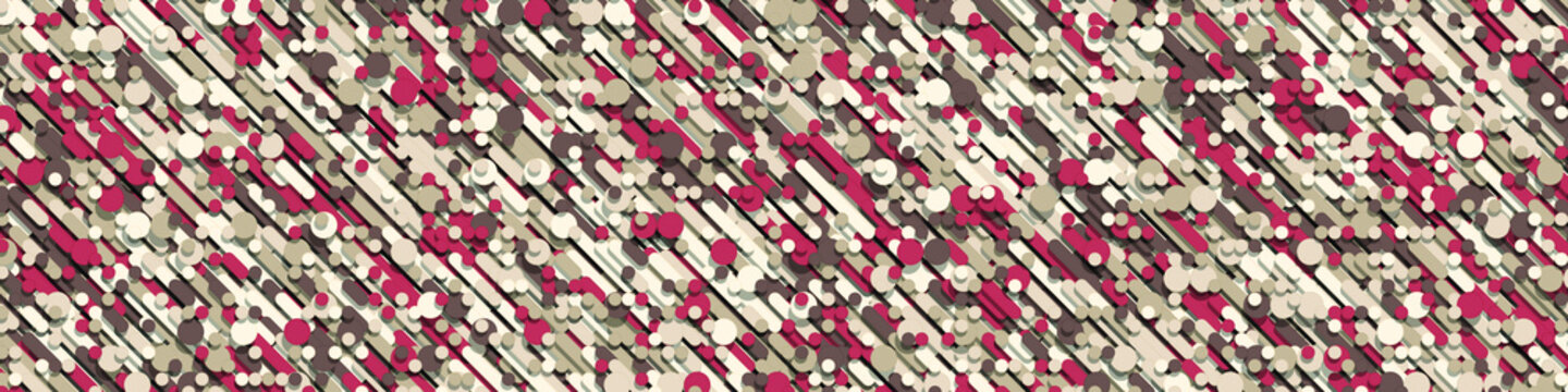 Color Abstract Lines Rain Generative Art background illustration