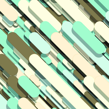 Color Abstract Lines Rain Generative Art background illustration