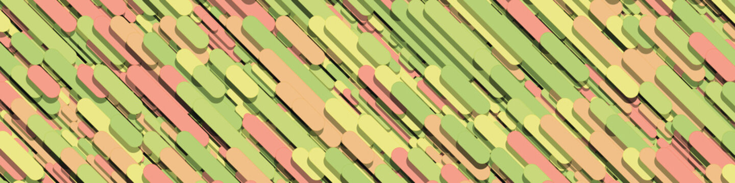 Color Abstract Lines Rain Generative Art background illustration