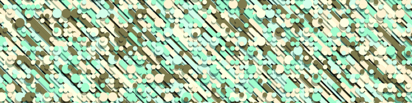 Color Abstract Lines Rain Generative Art background illustration