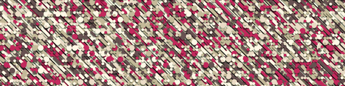 Color Abstract Lines Rain Generative Art background illustration