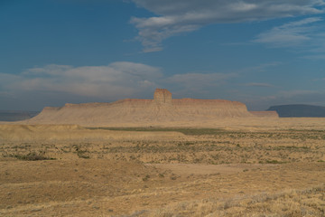 utah desert and blue sky