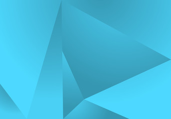 abstract background light blue color vector. triangular shapes
