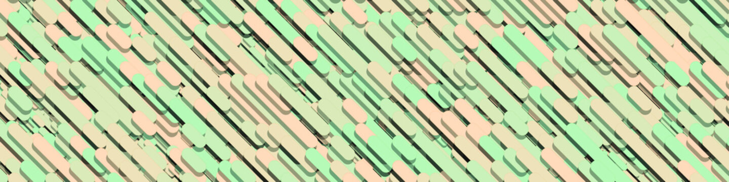 Color Abstract Lines Rain Generative Art background illustration