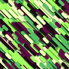 Color Abstract Lines Rain Generative Art background illustration