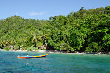 Boot in Raja Ampat