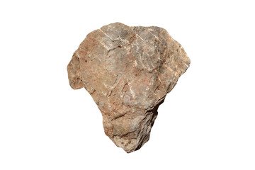 stones isolated on white background.Big granite rock stone.rock stone isolated on white background