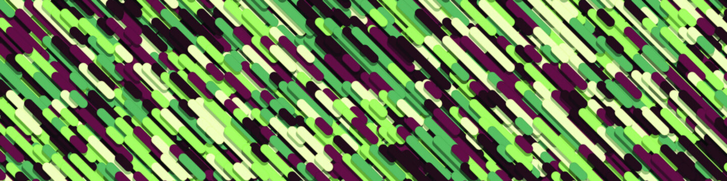 Color Abstract Lines Rain Generative Art background illustration
