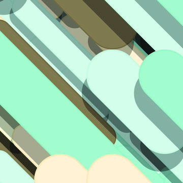 Color Abstract Lines Rain Generative Art background illustration