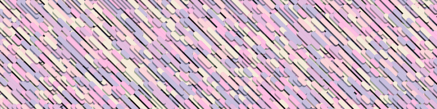 Color Abstract Lines Rain Generative Art background illustration