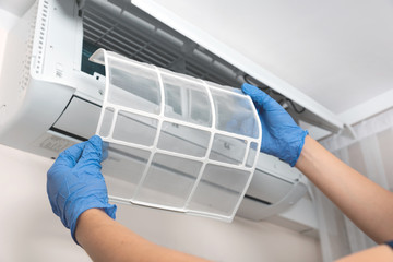 Air conditioner unit service