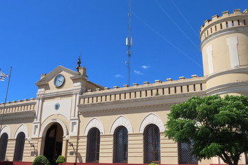 Fototapeta na wymiar Palace in artigas, uruguay