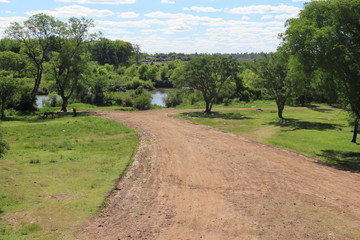 road in the countryside