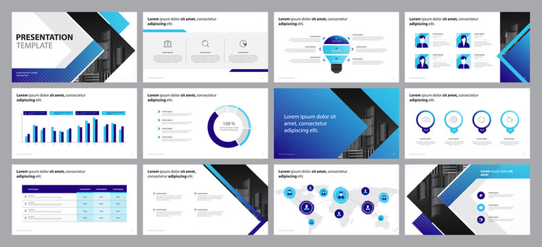 template presentation design and page layout design for brochure ,book , magazine,annual report and company profile , with info graphic elements design