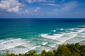 A beach from above. Maraú Peninsula, one of the most sought after tourist destinations in the state of Bahia. Brazil