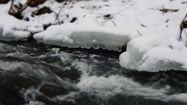 rivi&egrave;re en hiver