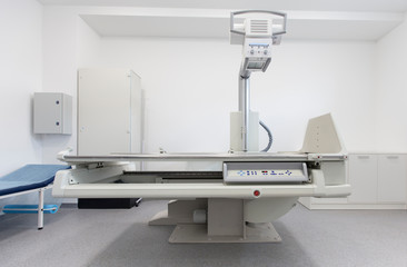 Modern laboratory interior with multifunctional X-ray equipment