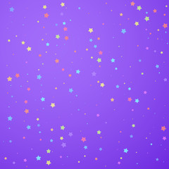 Obraz premium Festive confetti. Celebration stars. Colorful star