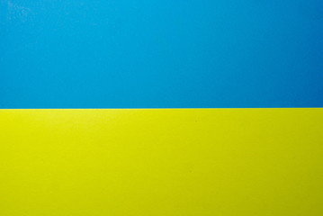 blue and yellow background, Ukraine flag