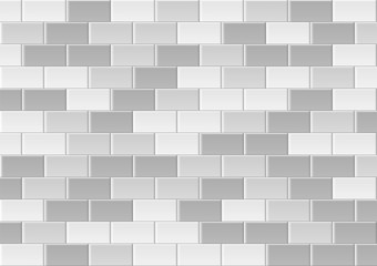 Tile background. Brick texture. Square tiles.