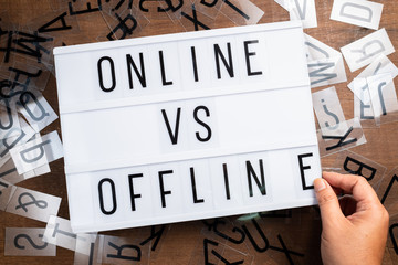 Online Versus Offline