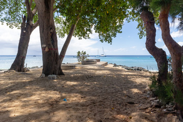 Holetown Beach / Barbados - 04 14 2019: Holetown Beach, Barbados