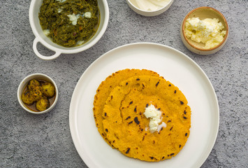Makki ki roti - sarson ka saag