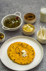 Makki ki roti - sarson ka saag