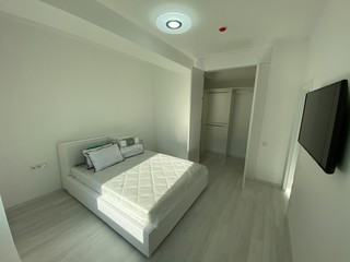 modern interior of bedroom