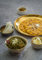 Makki ki roti - sarson ka saag