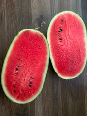 watermelon on white background