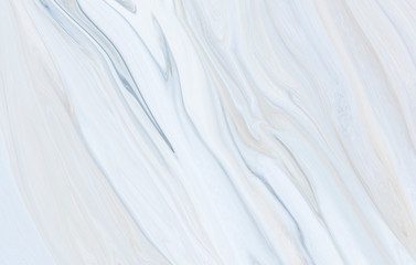 Marble rock texture blue ink pattern liquid swirl paint white dark that is Illustration background for do ceramic counter tile silver gray that is abstract waves skin wall luxurious art ideas concept.