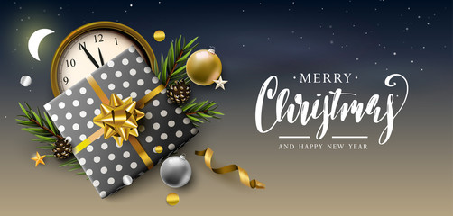 Luxury Christmas header or banner