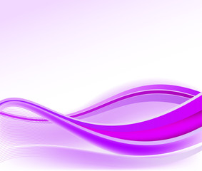 Abstract vector background illustration art design pink purple curve	