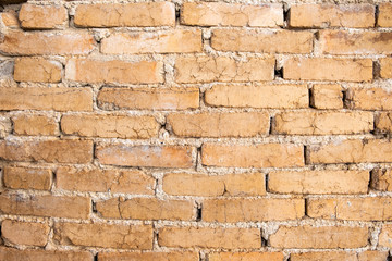 Background of old vintage brick wall