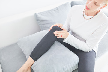 Physical injury of leg / knee / joint at home.