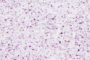 terrazzo floor purple or marble beautiful old texture, polished stone wall for background
