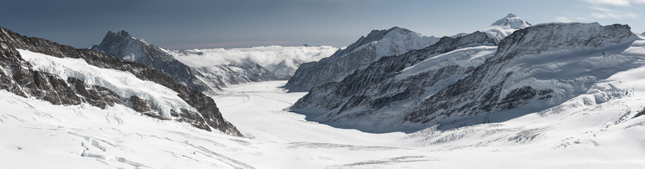 Aletsch Glacier, Jungfrau, Switzerland