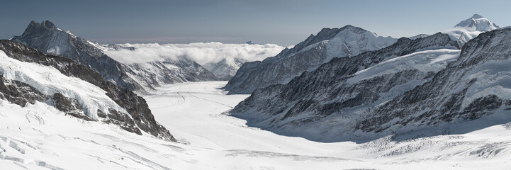 Aletsch Glacier, Jungfrau, Switzerland