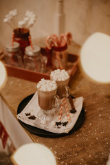 Cup of cocoa with marshmallows